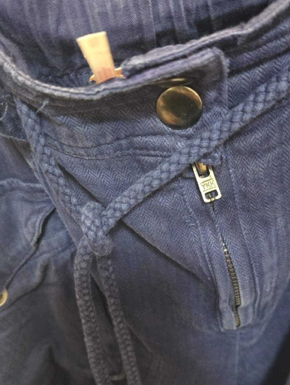 Free People Navy Blue Utility Pants - Picture 10 of 10